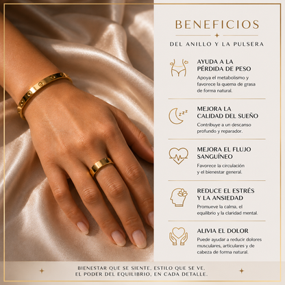 2x1 pulsera + anillo